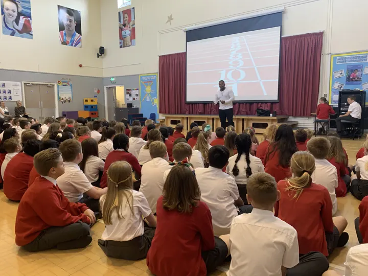 Primary school assembly