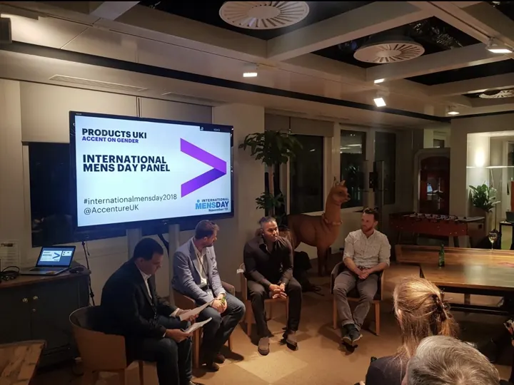 International Men's Day panel