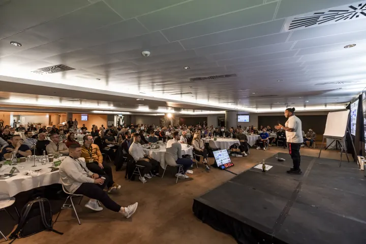 Keynote to a full room